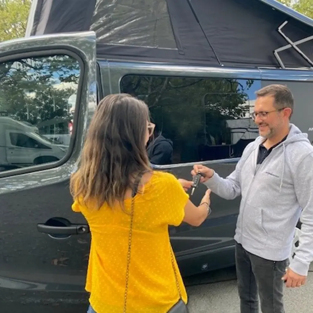 Livraison Flex à l'usine Antilope VAN