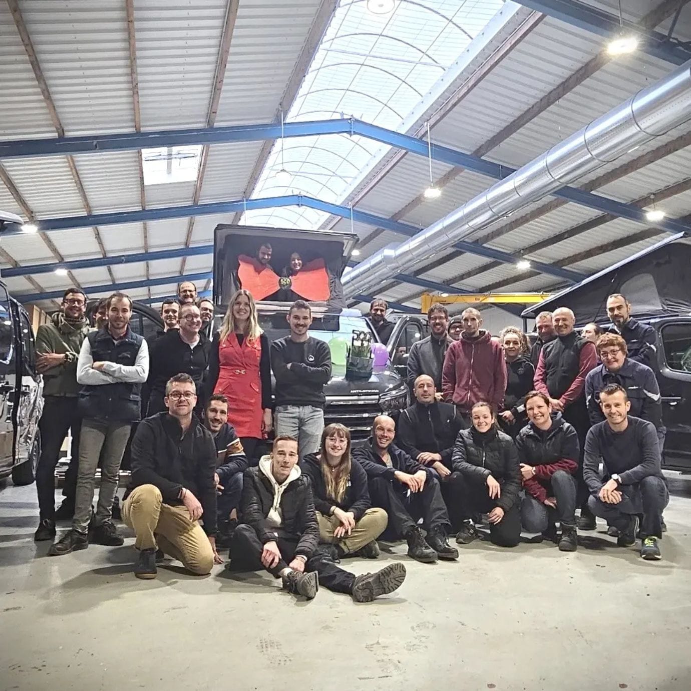 Antilope VAN - fabrication de 500 vans