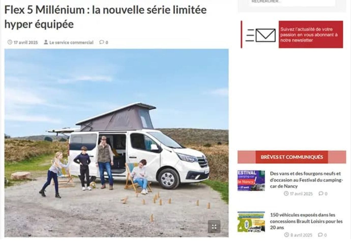 Flex 5 Millenium VANLIFE