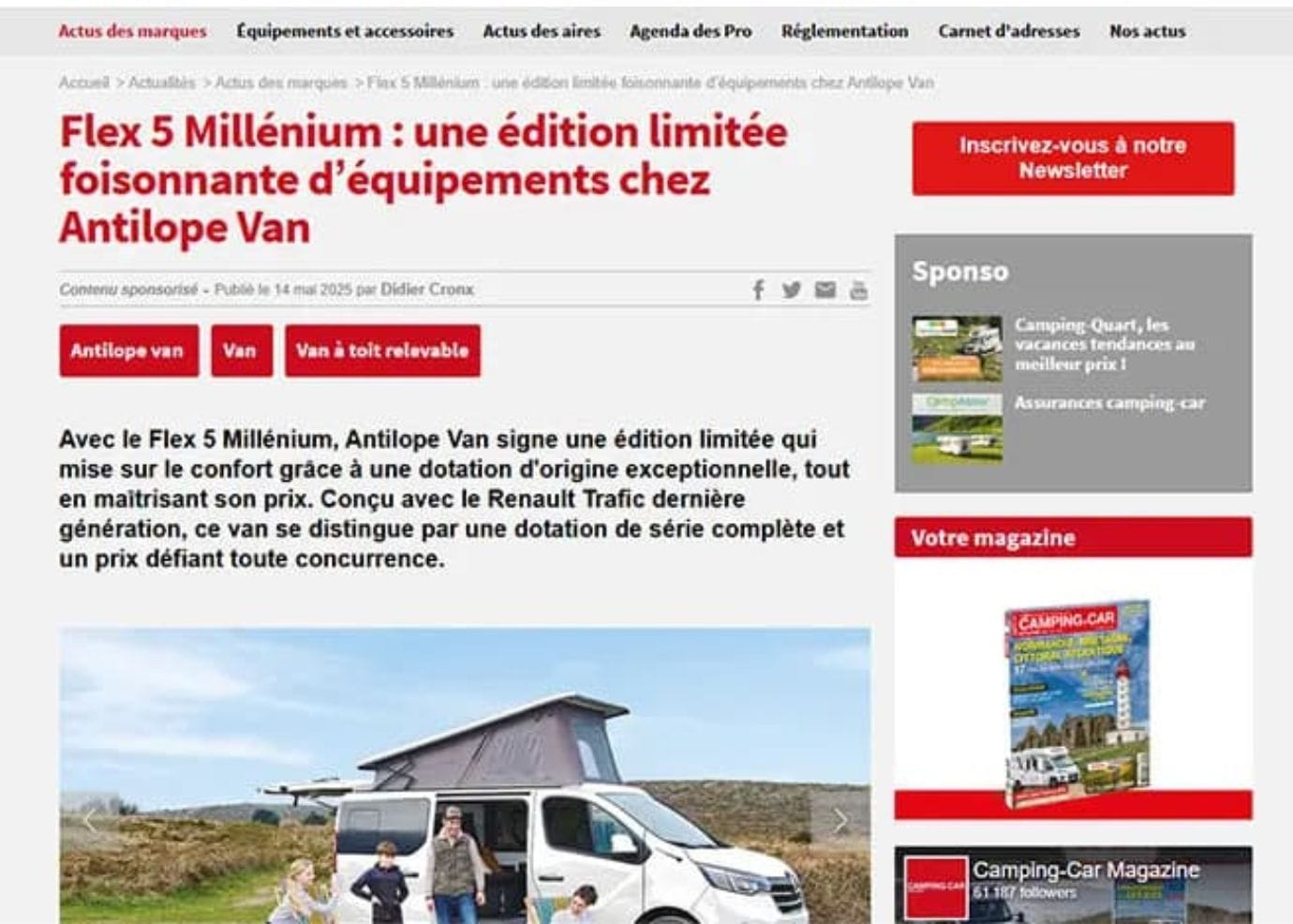 CAMPINGCAR Flex 5 Millenium