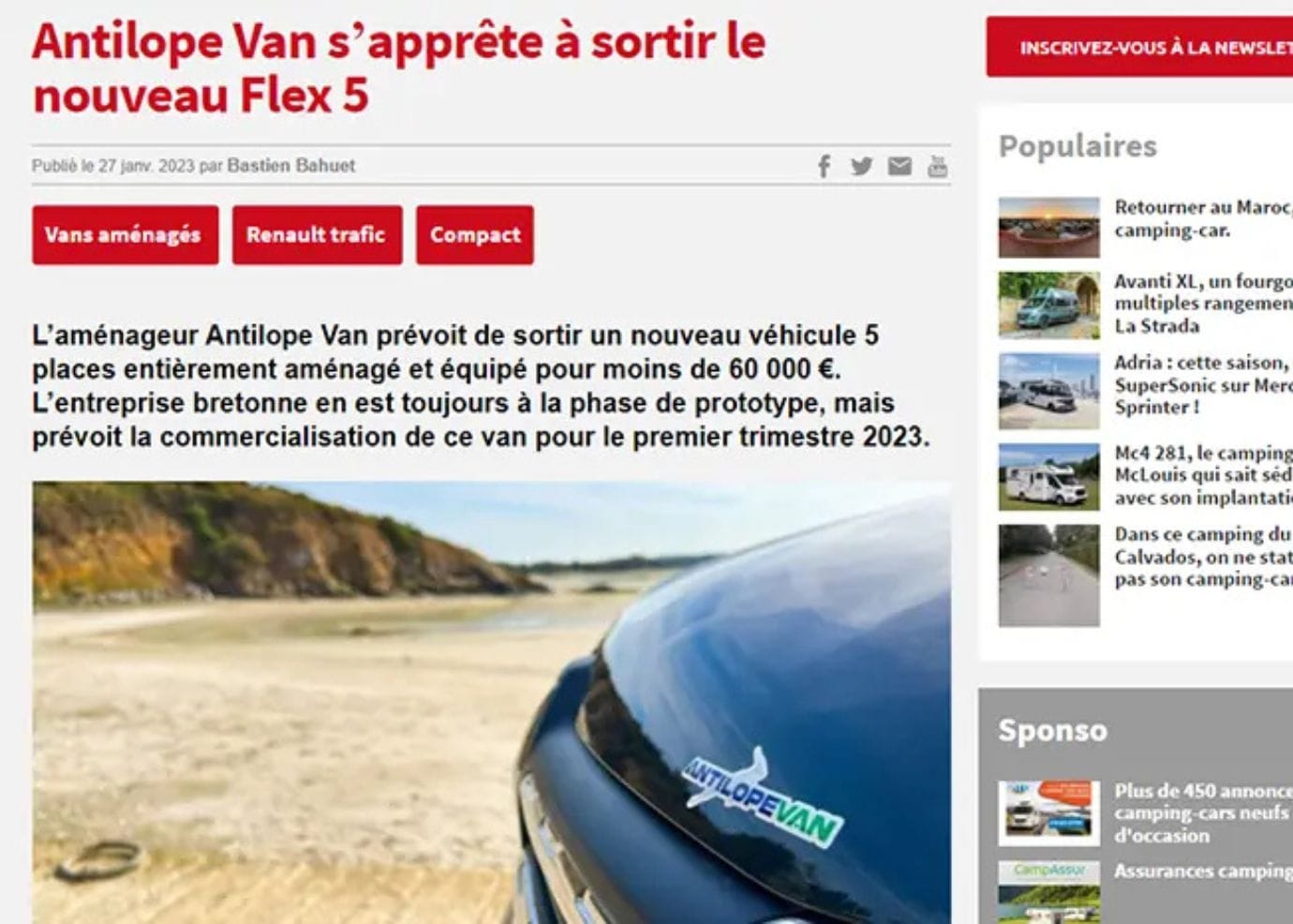 Flex 5 janvier 23 campingcar