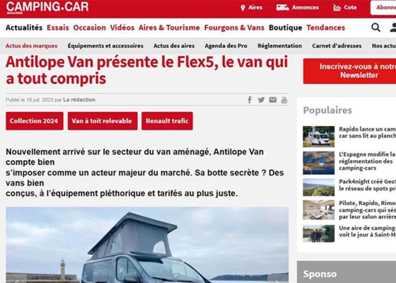 Antilope Van Flex 5 Camping-Car.com
