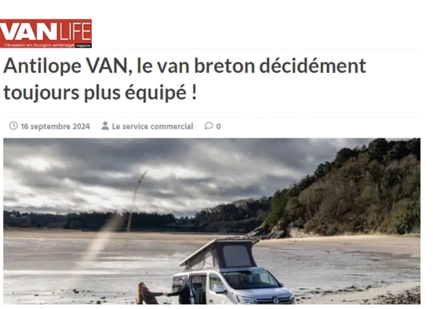 VAN LIFE MAG sept 2024 Flex PLUS