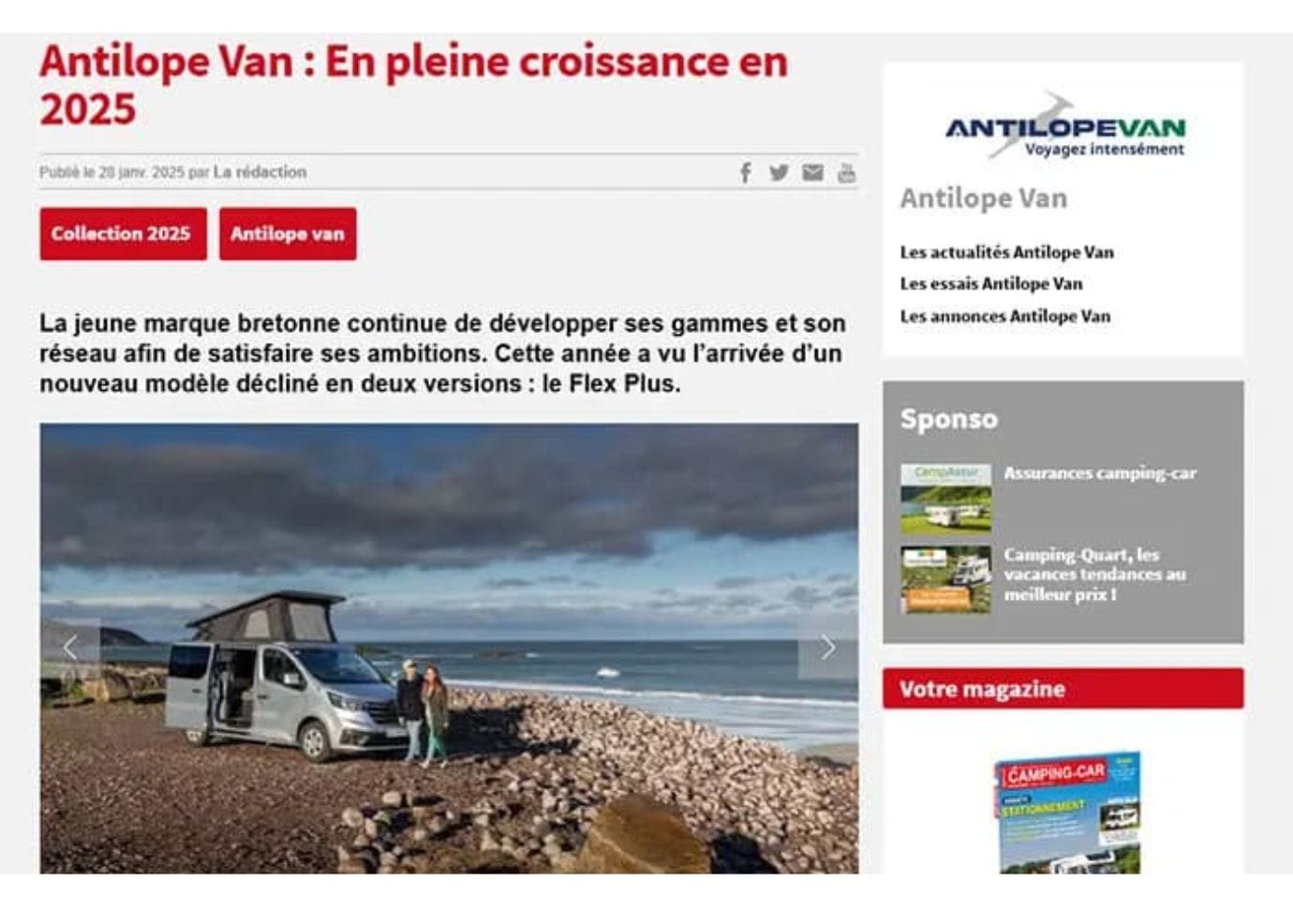 Usine Coëtmieux ANTILOPE VAN