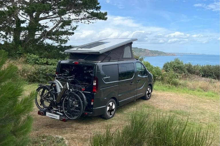 Flex 5 van aménagé 5 places attelage et porte-vélo