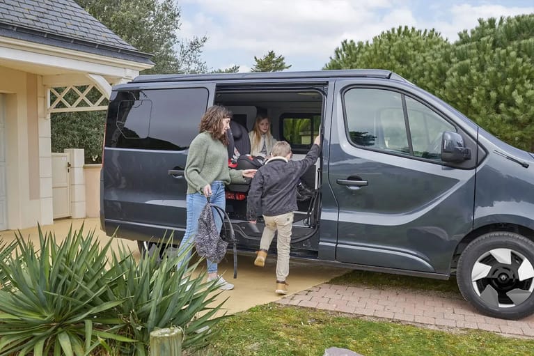 Flex 5 van aménage 5 places sièges isofix